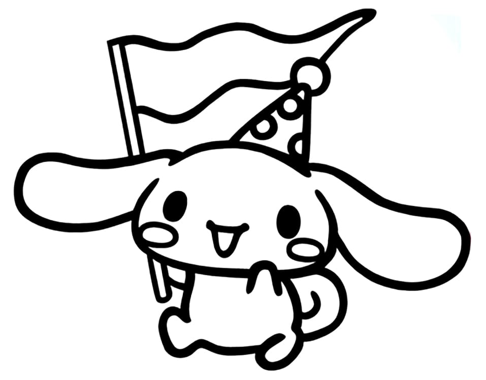 free cinnamoroll coloring pages