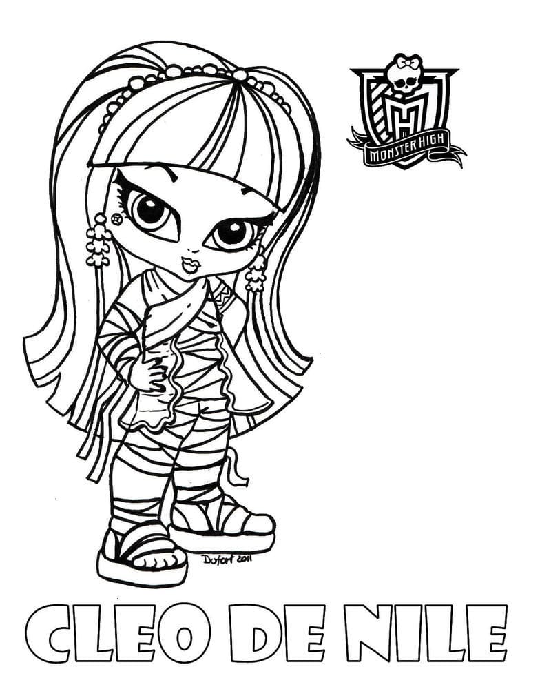 Cleo De Nile Baby Monster High