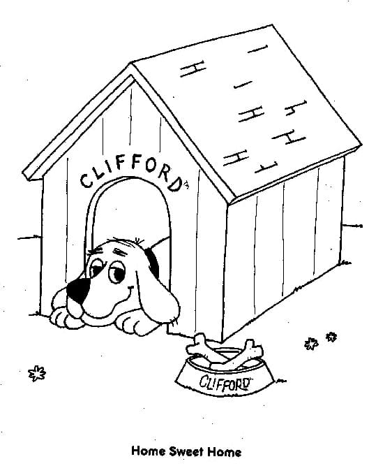 Clifford Dog House