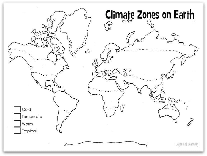 Climate Zones on Earth