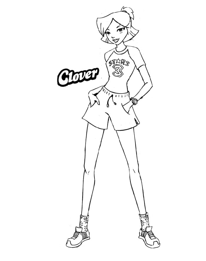 Clover from Totally Spies