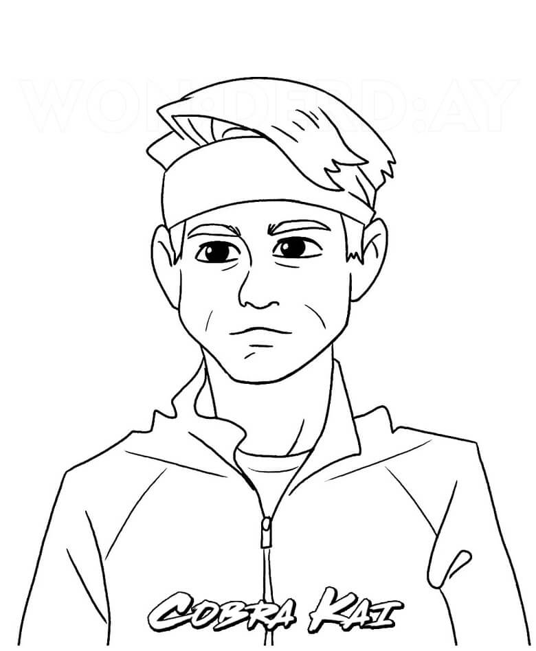 Cobra Kai Coloring Pages - Free Printable Coloring Pages for Kids