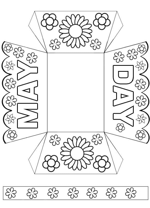 free mayday coloring pages