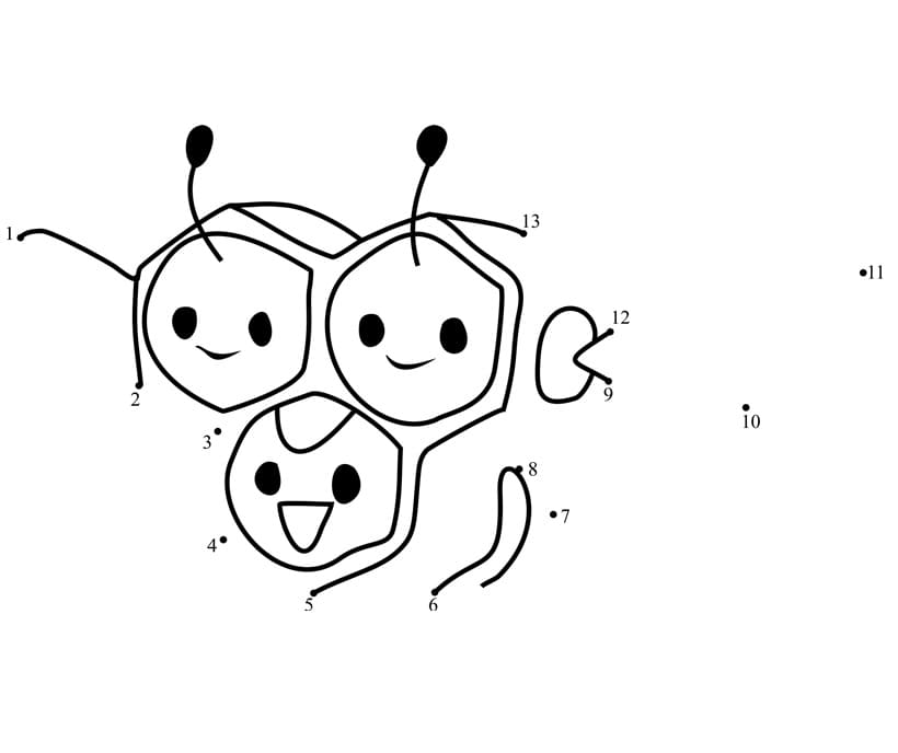 Combee Dot To Dot