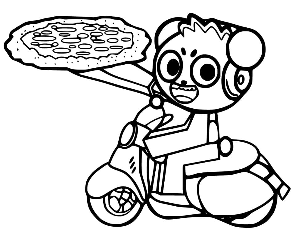 Combo Panda and Pizza