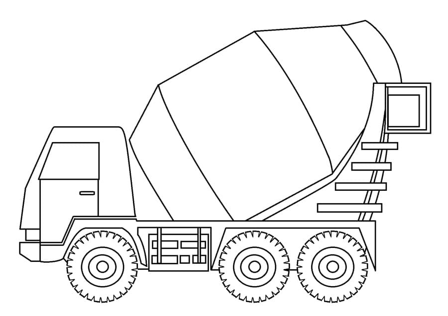 Construction Truck Coloring Page Free Printable Coloring Pages for Kids