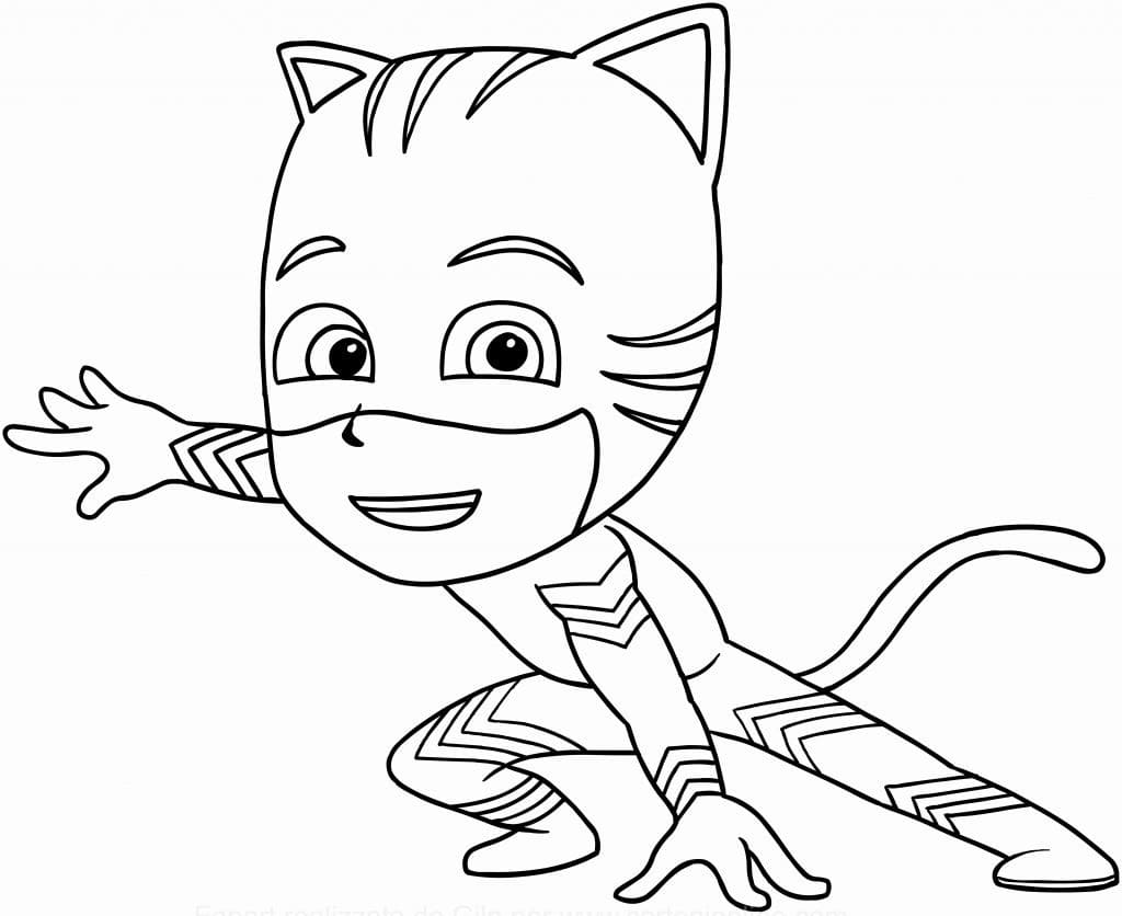 Cool Catboy Coloring Page   Free Printable Coloring Pages for Kids