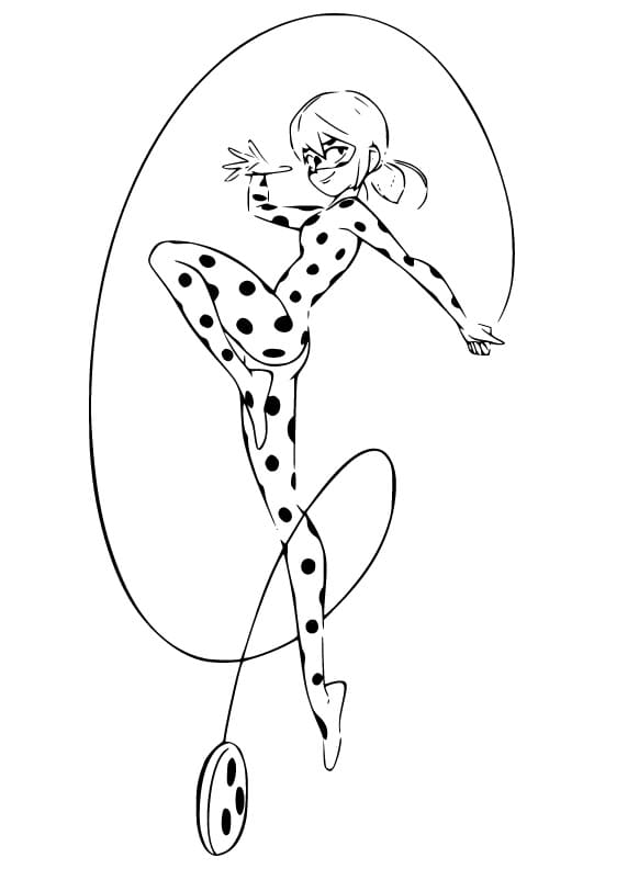 miraculous ladybug coloring pages