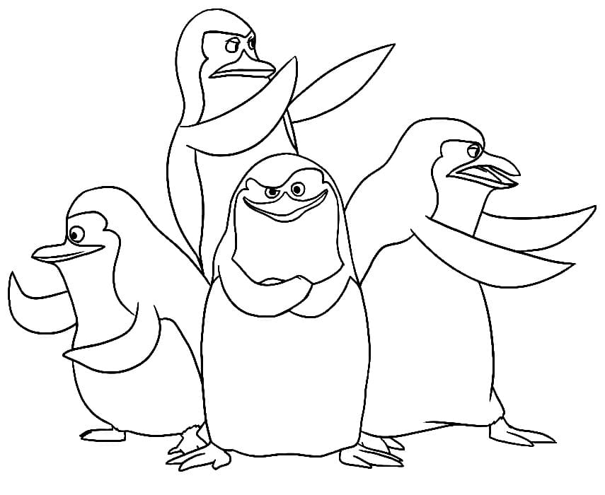 Cool Penguins of Madagascar