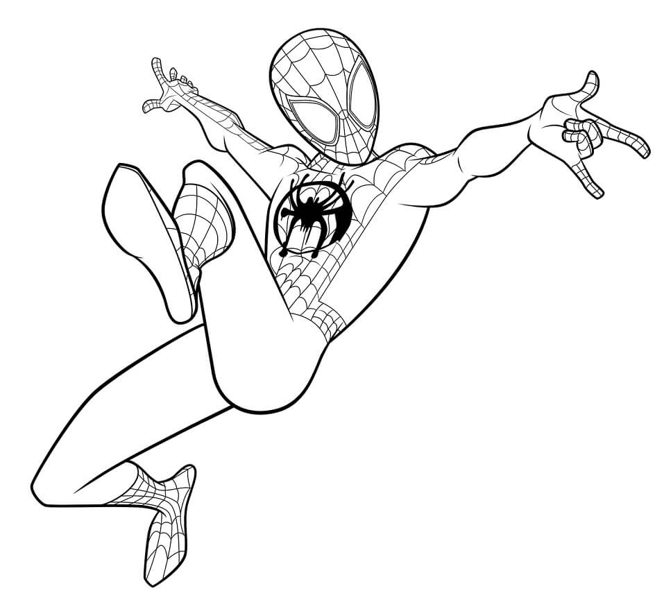 Cool Spider Man Miles Morales