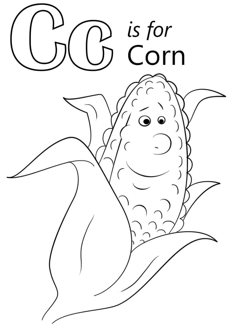 Corn Letter C