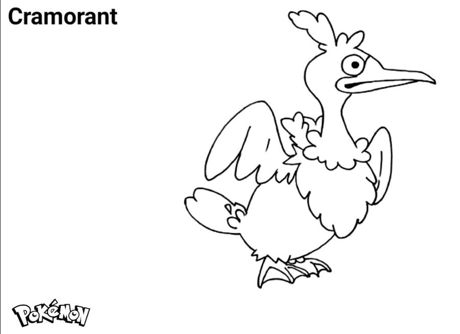 crabominable coloring page in pdf pokemon