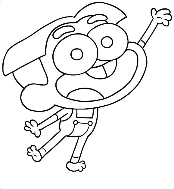 Big City Greens Coloring Pages.