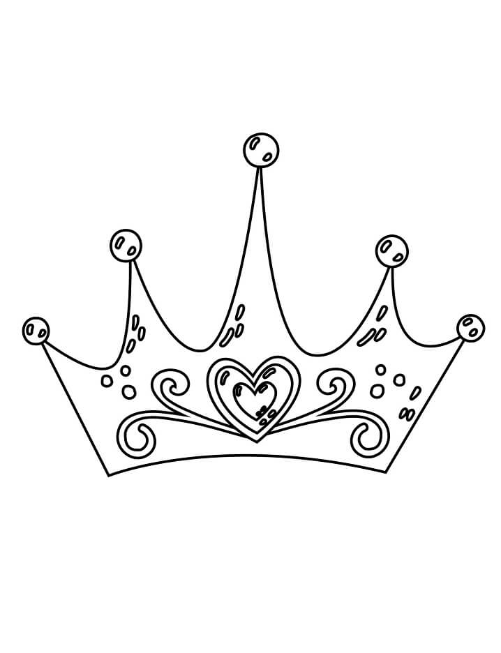 24+ fresh image Crown Coloring Page - Crown Template Free Templates