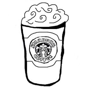 Starbucks Coloring Pages.