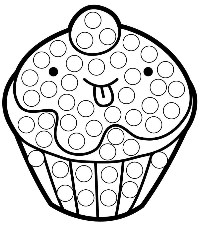 Dot Art Coloring Pages For Children
