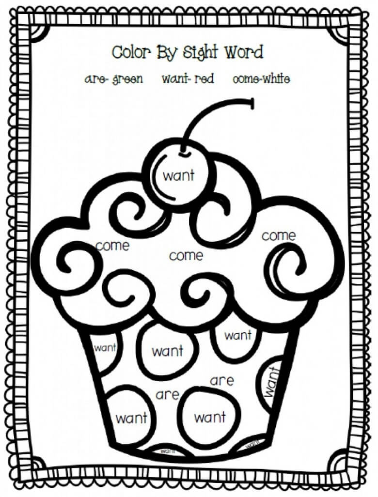 Sight Words Coloring Pages Free Printable Coloring Pages For Kids