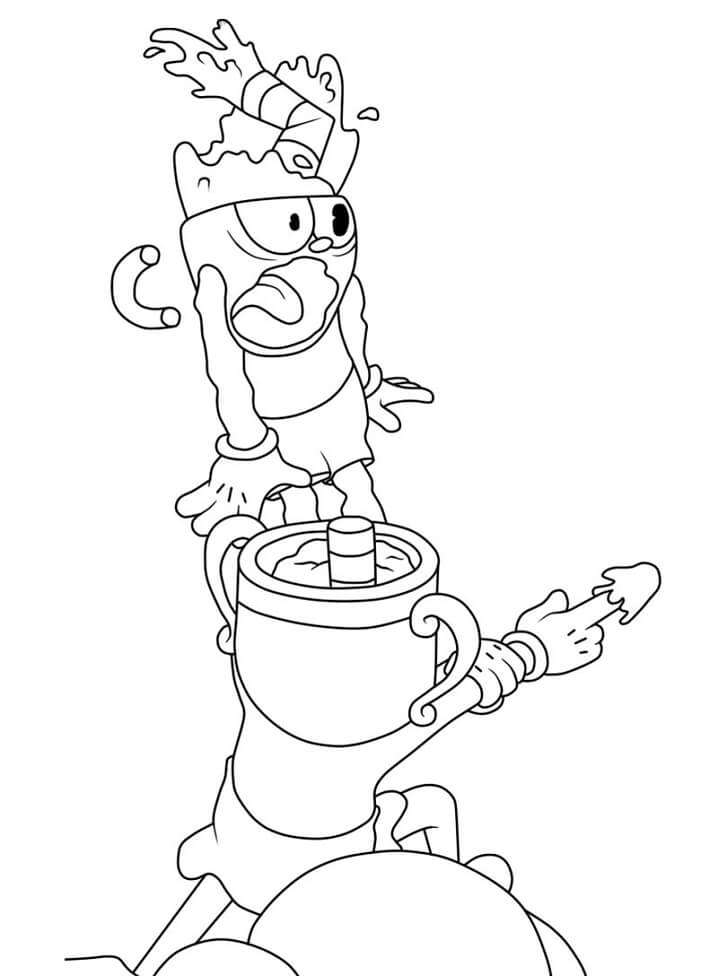 Cuphead Coloring Pages - Free Printable Coloring Pages for Kids