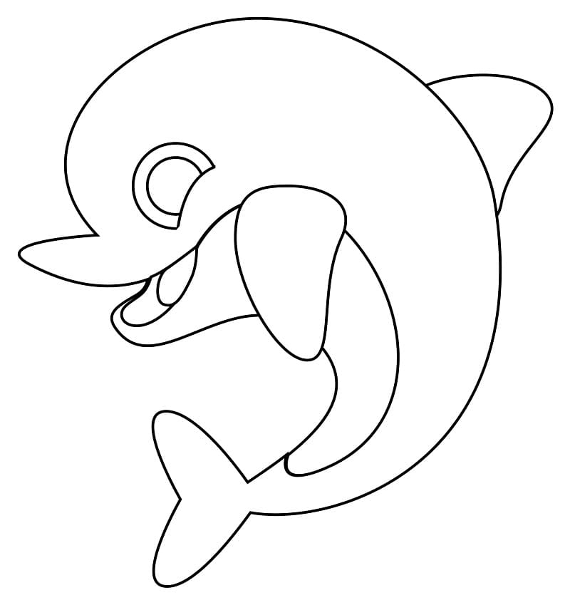  470 Cute Dolphin Coloring Pages Printable  Latest Free
