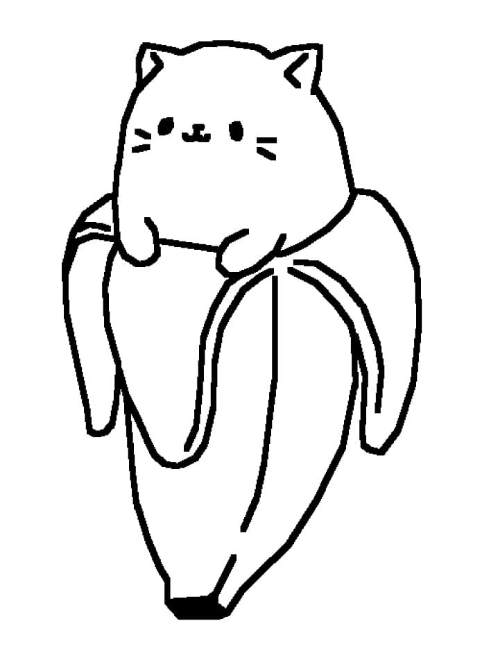 Cute Bananya Cat