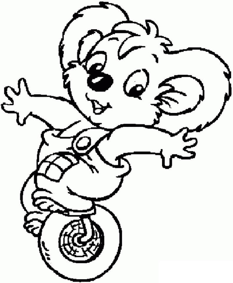 Splodge and Blinky Bill Coloring Page - Free Printable Coloring Pages