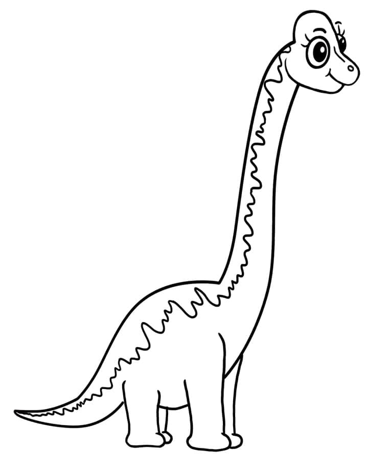 Cute Brachiosaurus