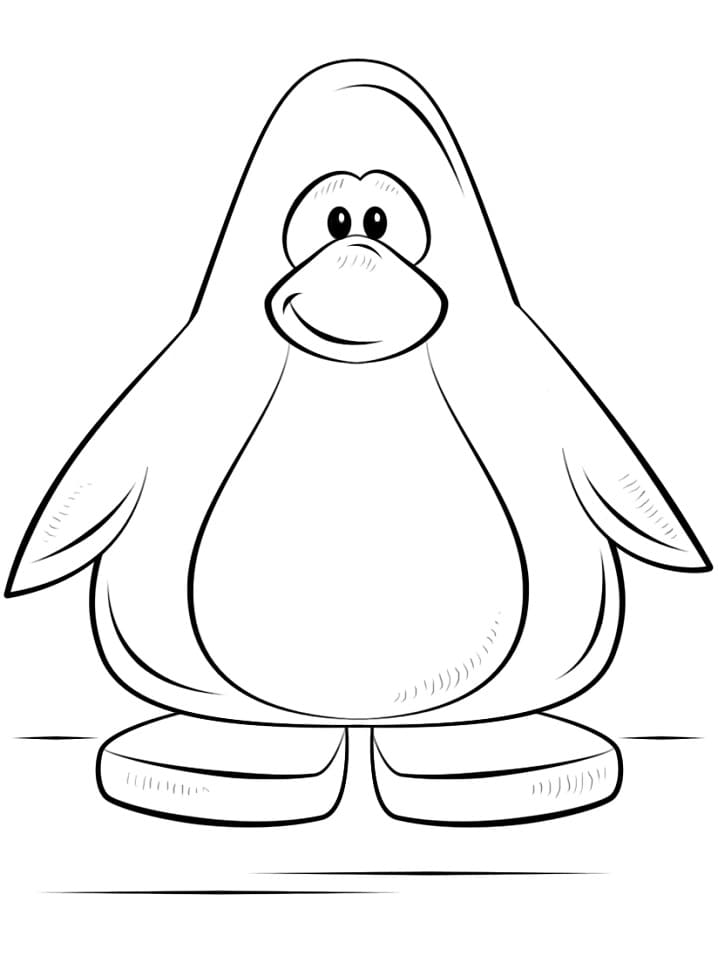 Cute Club Penguin