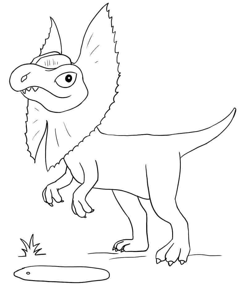 Cute Dilophosaurus