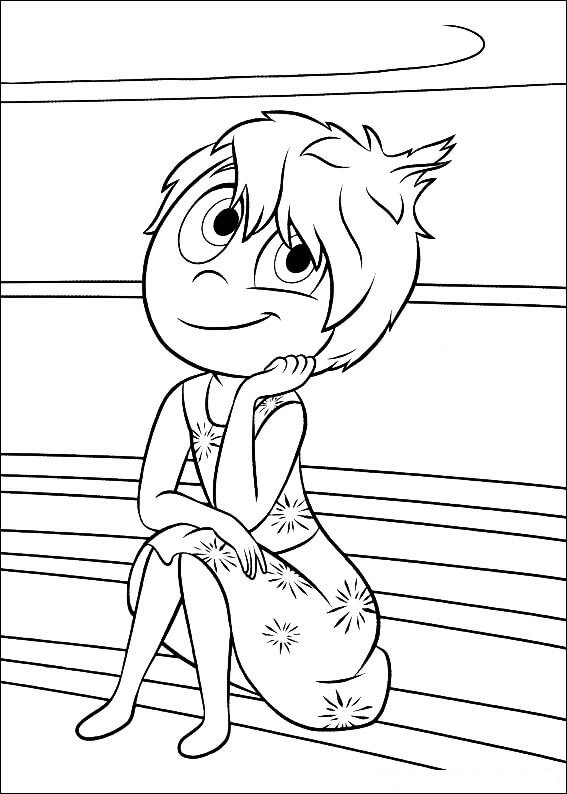 Bing Bong from Inside Out Coloring Page - Free Printable Coloring Pages