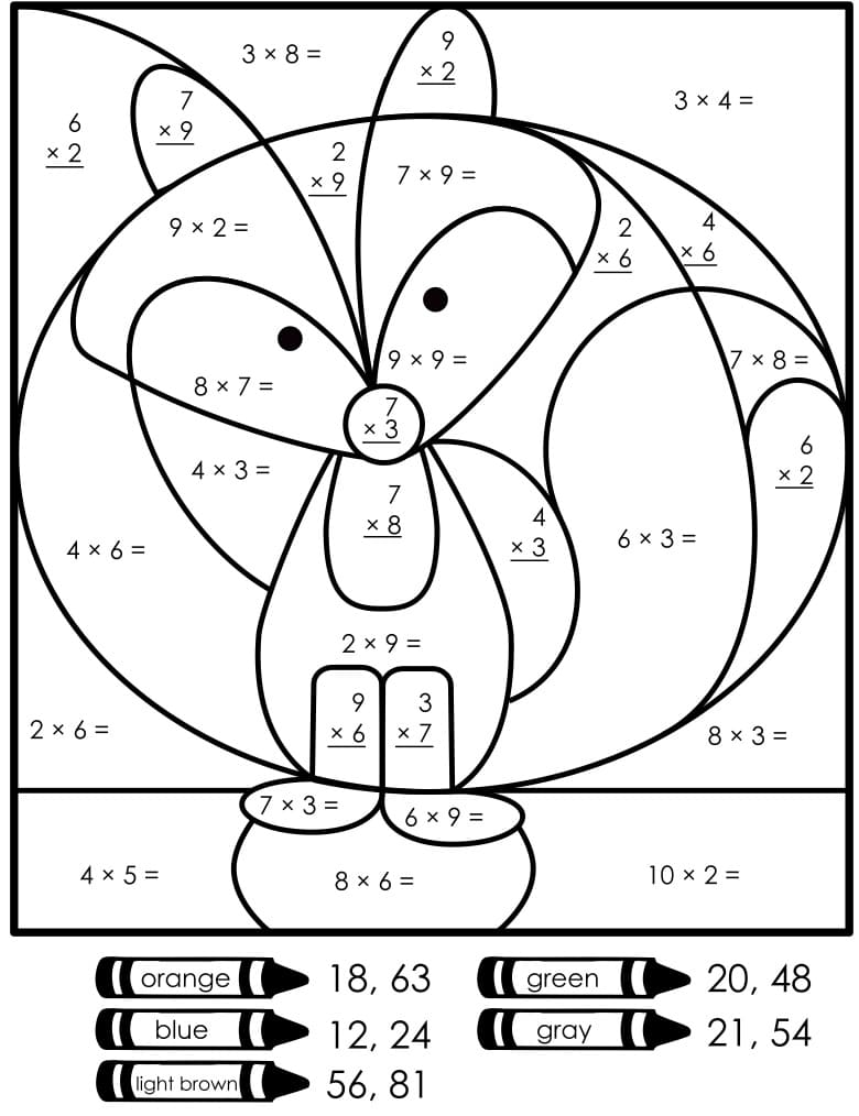 cute-multiplication-color-by-number-coloring-page-free-printable