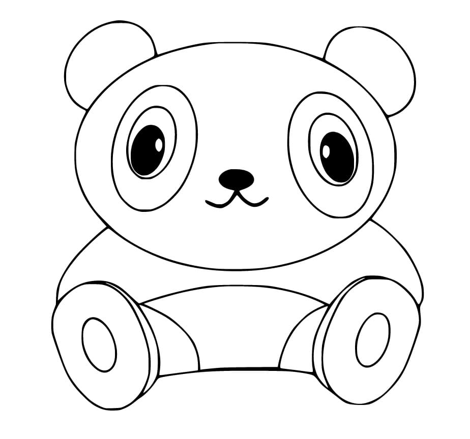 Cute Panda for Kids