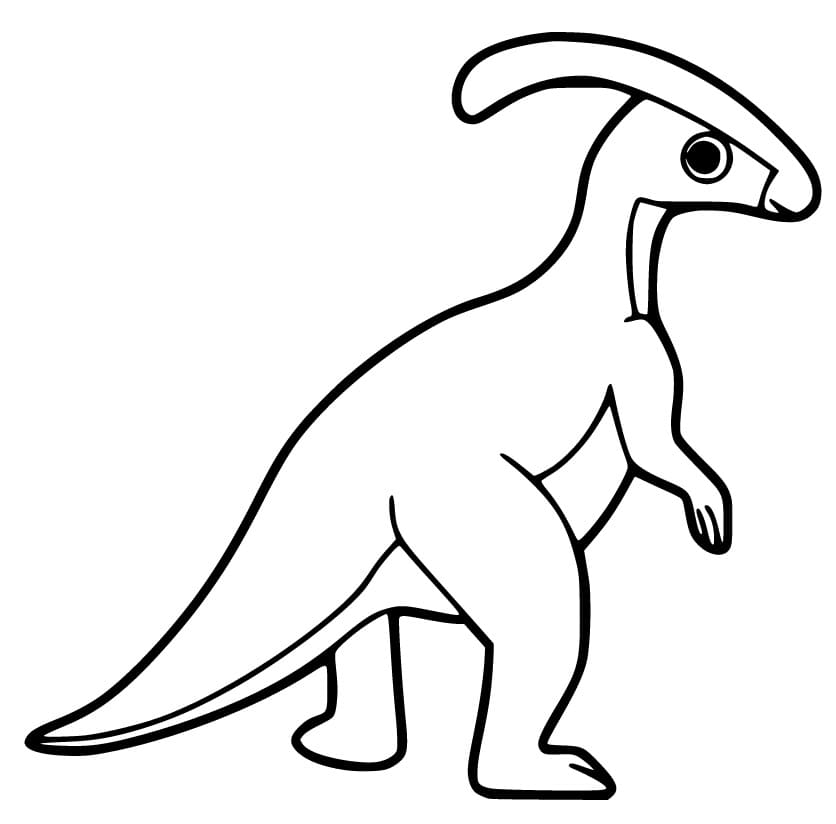 Cute Parasaurolophus