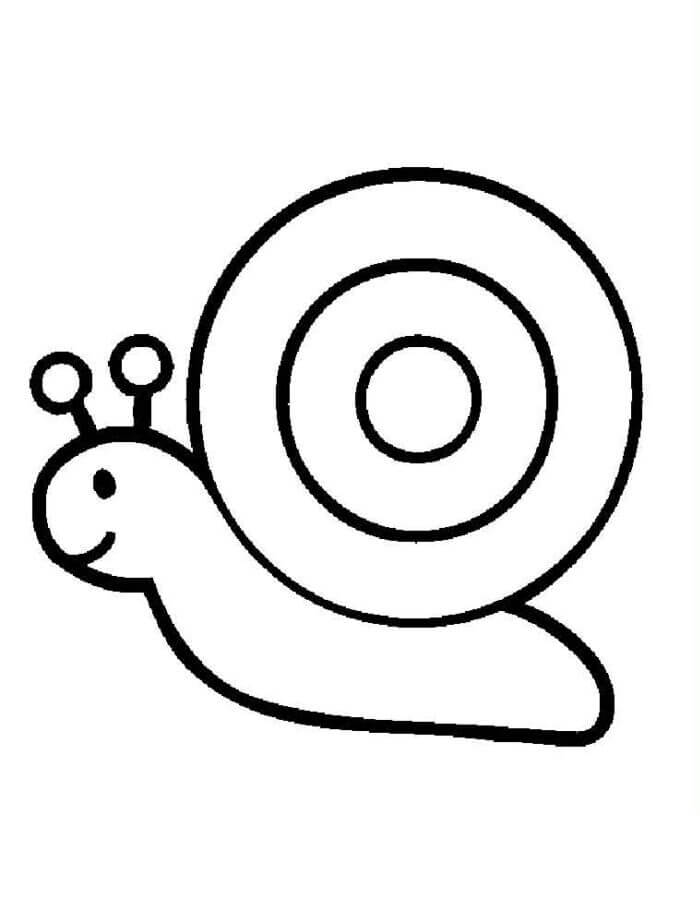 Cute Snail for 1 Year Old Kids
