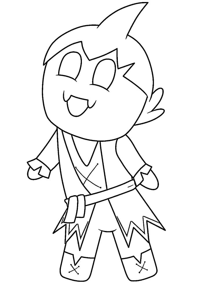 Print Cookie Run Coloring Page - Free Printable Coloring Pages for Kids
