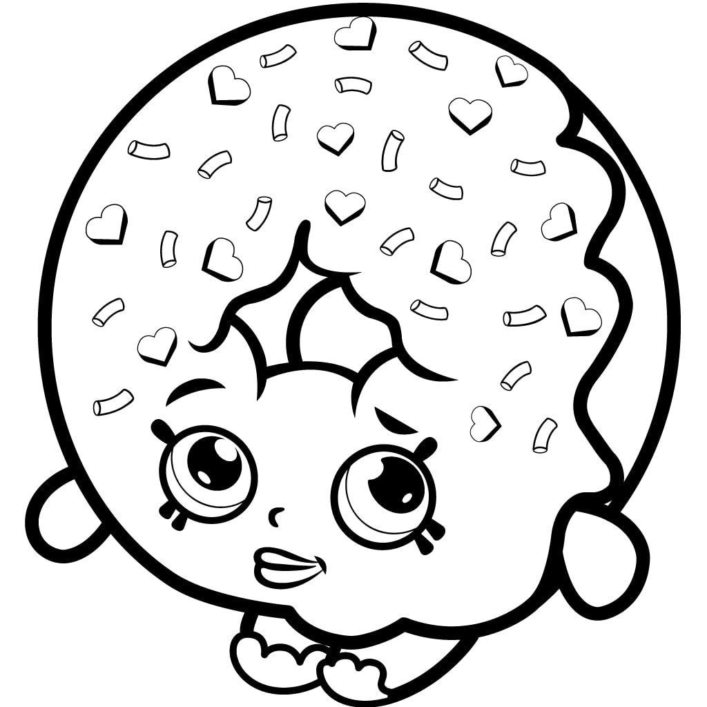 Shopkins Coloring Page Shopkins Coloring Page