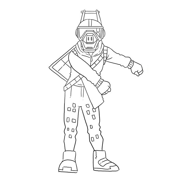 DJ Yonder 2 Coloring Page - Free Printable Coloring Pages for Kids