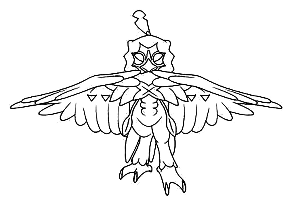 Decidueye Coloring Pages - Free Printable Coloring Pages for Kids