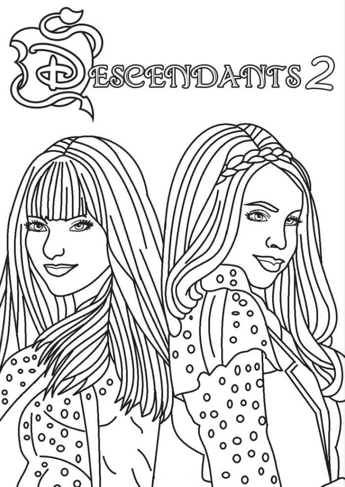 Descendents 2 Mal and Evie