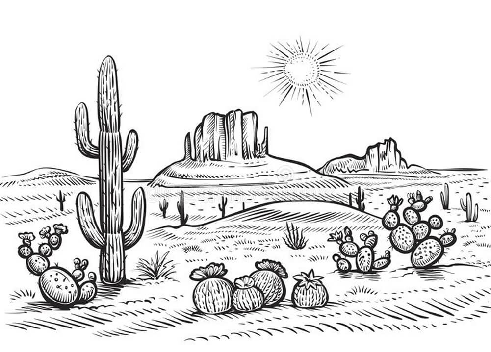Desert Tarantula Coloring Page   Free Printable Coloring Pages for Kids