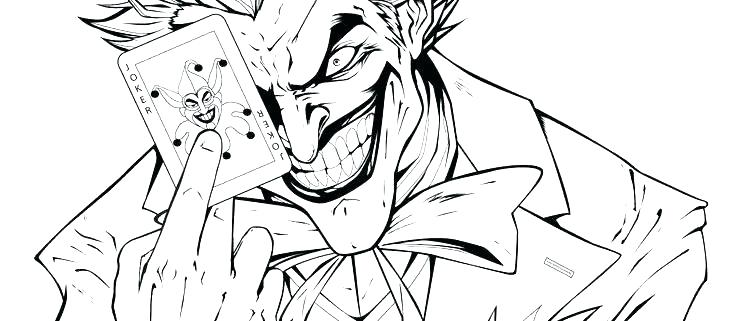 57 Joker Coloring Pages Free Online  Free