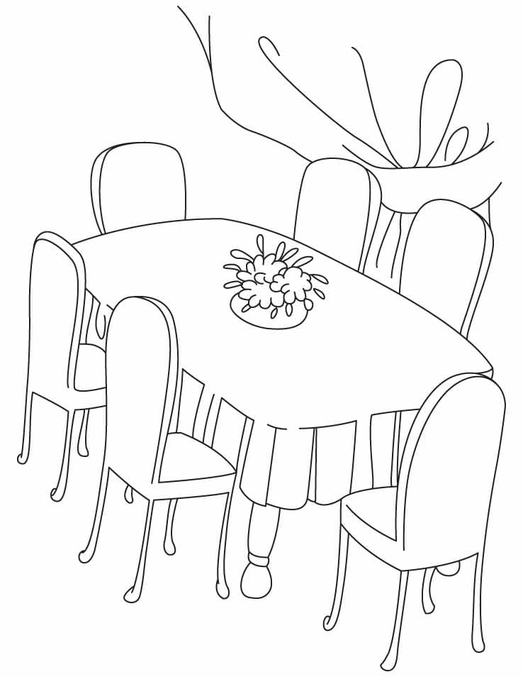 Free Table Coloring Page Free Printable Coloring Pages For Kids Free Table Coloring Page Free Printable Coloring Pages For Kids