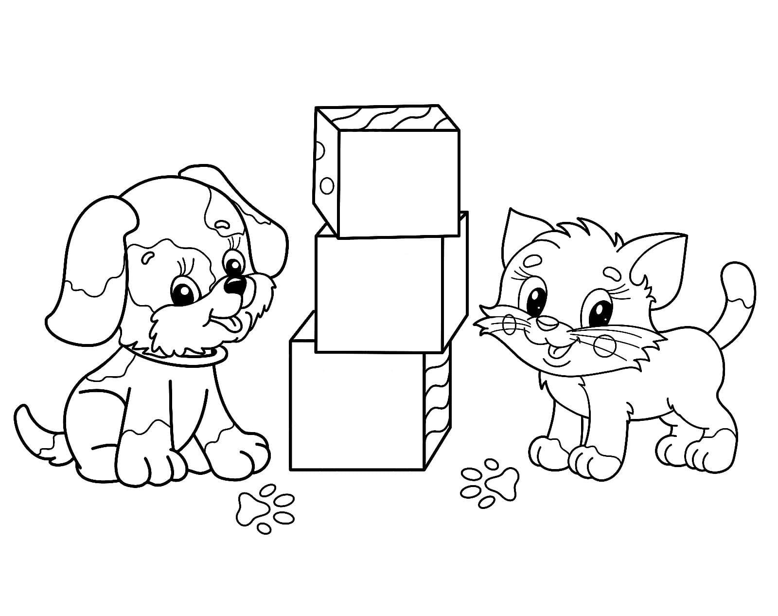 Dog Toys Coloring Pages Coloring Pages