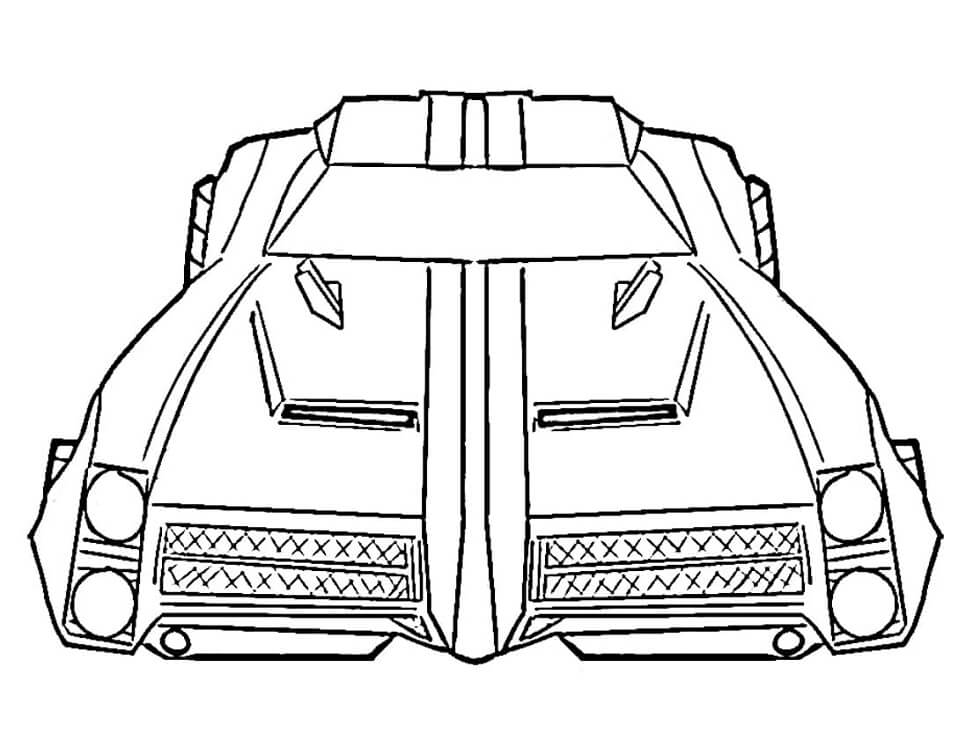 Rocket League Coloring Pages Printable for Free Download