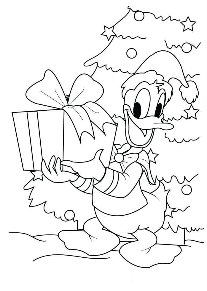 Donald Duck Disney Christmas