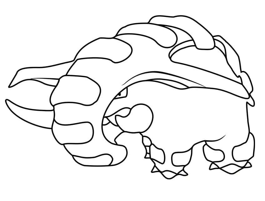 donphan coloring page pdf pokemon