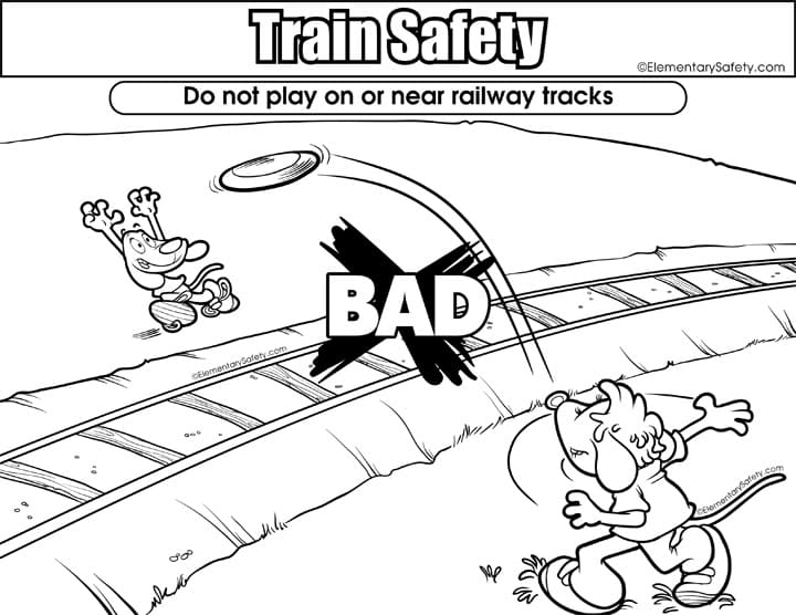 Dont Play Near Railway Tracks