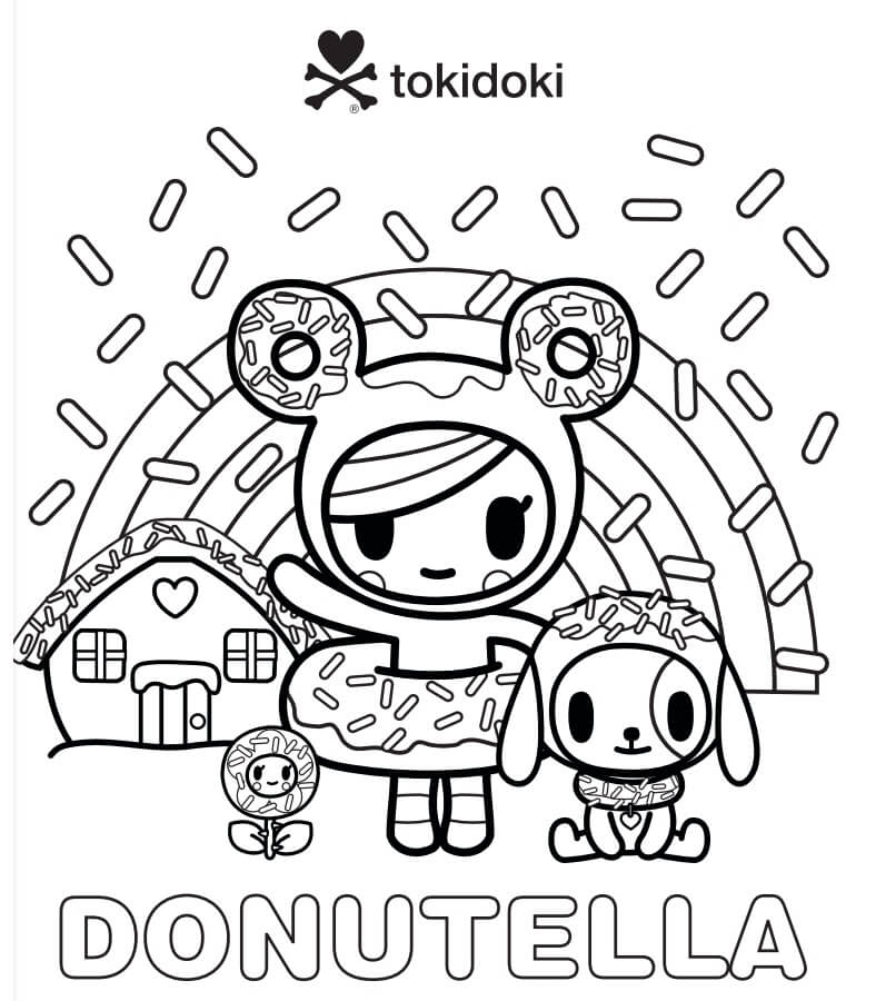 Dibujos De Donutella Space Squad Tokidoki Para Colorear Para Colorear ...