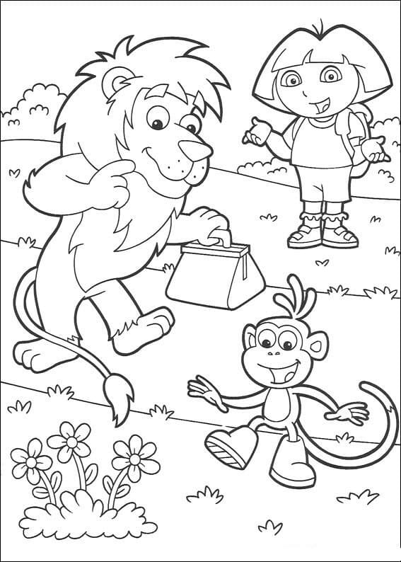 Dora, Boots and Lion