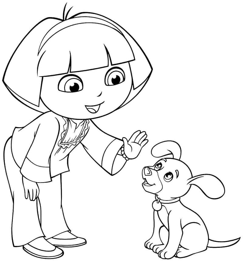 Dora and Puppy