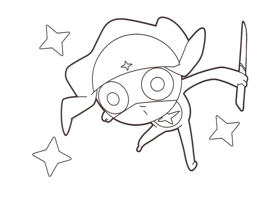 Keroro Coloring Pages 2025 